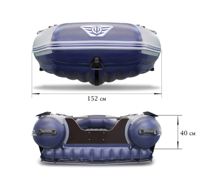 Лодка ПВХ Флагман DK 320 НДНД надувная под мотор, фото 4