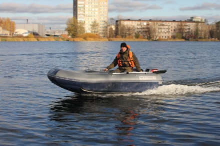 Лодка ПВХ Флагман DK 320 НДНД надувная под мотор, фото 6