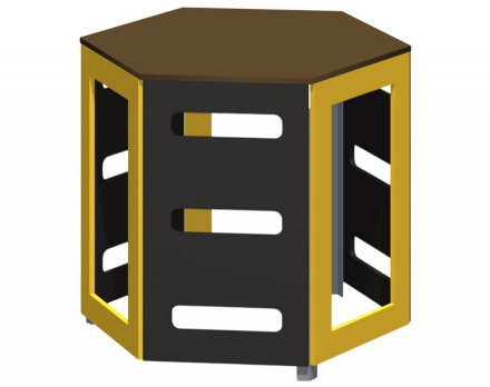 Гайка высокая Romana 115.02.00, фото 2