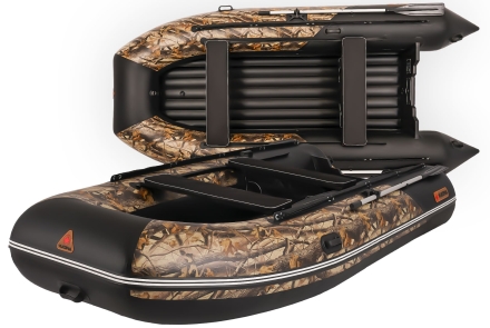 Лодка ПВХ Юкона (YUKONA) 320 НДНД надувная под мотор Камуфляж, фото 1