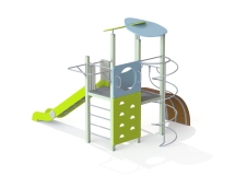 ДИК 1.230 Детский игровой комплекс с горкой H=1500 мм