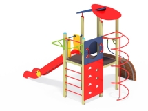 ДИК 1.230 Детский игровой комплекс с горкой H=1500 мм