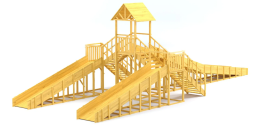Зимняя горка Савушка Зима Wood 11, фото 1