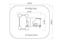 Песочный дворик 05202 для детской площадки Песочный дворик 05202 для детской площадки