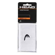 Напульсники HEAD 5&quot; (БЕЛЫЕ) арт. 285070-WH, ширина 12,7 см, 90% нейлон,10% эластан,  пара, белый