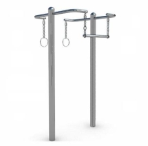 Подвижный турник и кольца УТЭ-013 