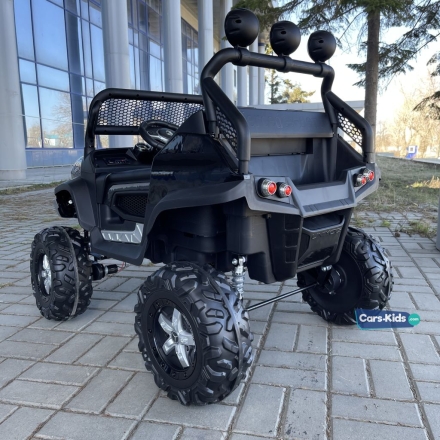 Электромобиль Mercedes-Benz Unimog Concept Mini 4WD черный, фото 6