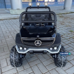 Электромобиль Mercedes-Benz Unimog Concept Mini 4WD черный, фото 4