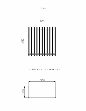 Пергола Найс без поликарбоната, фото 6