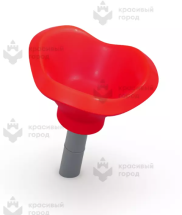 Карусель «Цветок» красный Карусель «Цветок» красный