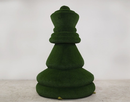 Топиари шахматы Королева, h=210 см - газон Eco, фото 1