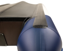 Броня-320 СК слань+киль белый-синий (Лодка ПВХ под мотор с усилением), фото 3 Броня-320 СК слань+киль белый-синий (Лодка ПВХ под мотор с усилением), фото 3