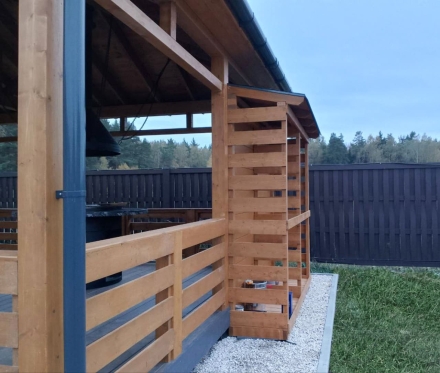 Застекленная беседка ЭМС, фото 4