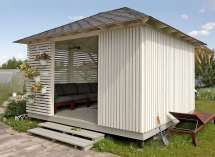 Прямоугольная беседка КОМФОРТ Прямоугольная беседка КОМФОРТ