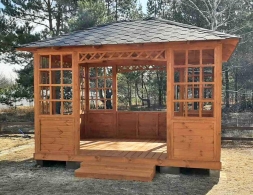 Квадратная беседка БРИТАНИЯ, фото 1