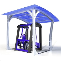 УТСВ-005 Жим от груди с конвергенцией с регулируемой нагрузкой