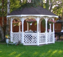 Овальная беседка ЖУР