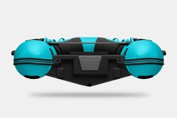 Gladiator RIB 420 AL Черно-бирюзовый моторная лодка ПВХ Жесткое дно (морской алюминий), киль, фото 5 Gladiator RIB 420 AL Черно-бирюзовый моторная лодка ПВХ Жесткое дно (морской алюминий), киль, фото 5