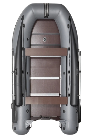 Моторная лодка ПВХ Фрегат 350 F Серый с фальшбортом, фото 1