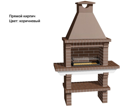 Печь Аристократ 702 Радиальный кирпич красный, фото 8
