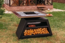 Гриль-очаг Квардо модель M 80 см Гриль-очаг Квардо модель M 80 см