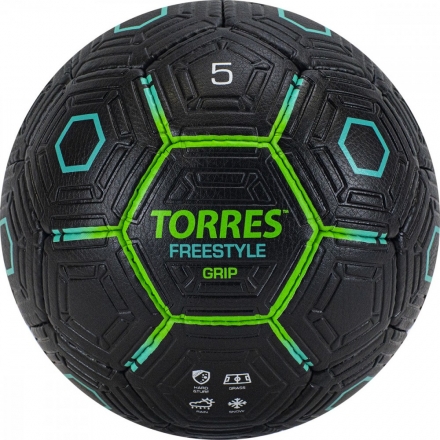 Мяч футбольный TORRES FREESTYLE GRIP, р.5, F320765, фото 2