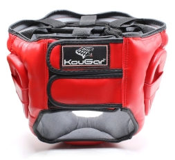Шлем тренировочный KouGar KO210, р.M, красный, фото 7