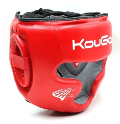 Шлем тренировочный KouGar KO210, р.M, красный, фото 6