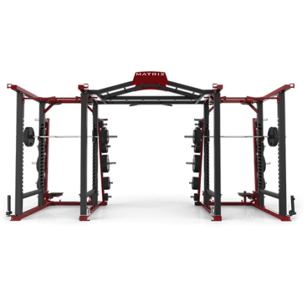 MATRIX MAGNUM MR47x2 Matte Black Силовая рама DOUBLE MEGA RACK, фото 1