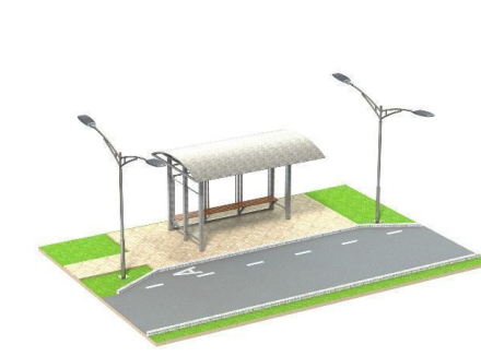 Остановка общественного транспорта без аншлага, фото 1