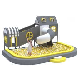 Сухой аквапарк "Домик" (5,8x5x3,3 м) Сухой аквапарк "Домик" (5,8x5x3,3 м)