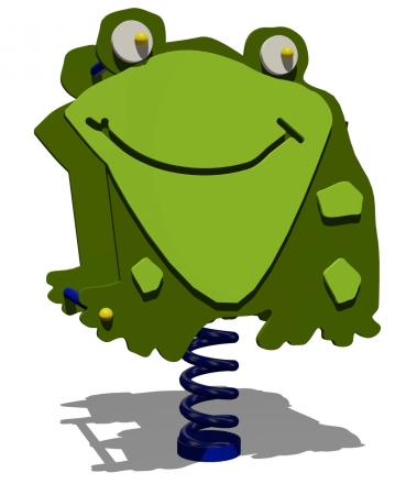 Качалка на пружине Лягушка 04205 для детской площадки, фото 1