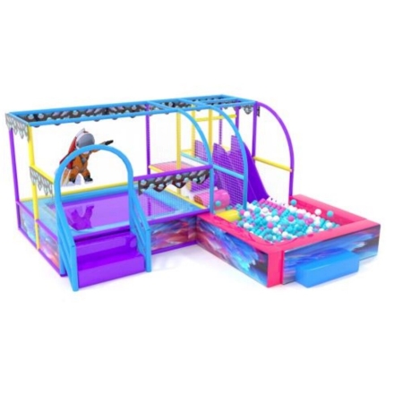 Детский игровой лабиринт «Фунтик-3» (3,5*4,6*2,2м), фото 1