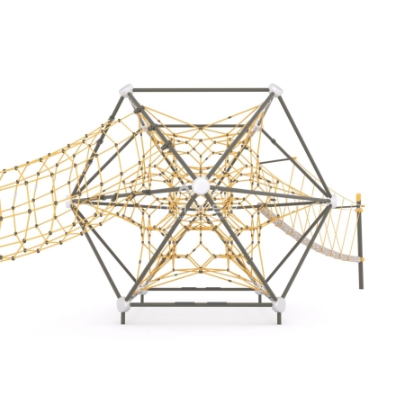 Пространственная канатная конструкция с полусферами AT-12.04, фото 4