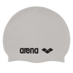 Шапочка для плавания &quot;ARENA Classic Silicone&quot;, белый, силикон