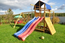 Детская игровая деревянная площадка "Мадрид 31" Детская игровая деревянная площадка "Мадрид 31"