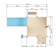 Детский домашний игровой комплекс Igra 7