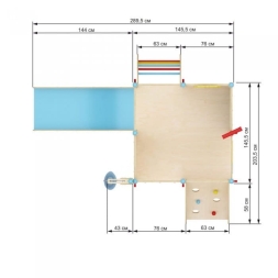 Детский домашний игровой комплекс Igra 7, фото 6