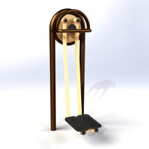 А-0101 Сведение и разведение ног уличный тренажер