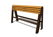 Скамья высокая СС007