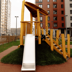 Игровой комплекс Эко VST 0044 для детской площадки, фото 3 Игровой комплекс Эко VST 0044 для детской площадки, фото 3