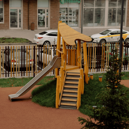 Игровой комплекс Эко VST 0044 для детской площадки, фото 4 Игровой комплекс Эко VST 0044 для детской площадки, фото 4