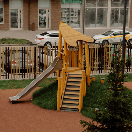 Игровой комплекс Эко VST 0044 для детской площадки, фото 4