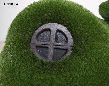 Топиари дом Сказочный, h=190 см - газон Premium, фото 6