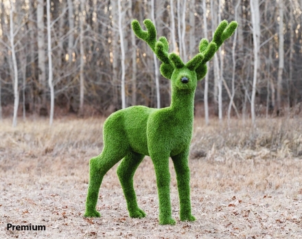 Топиари олень Козинак - газон Premium, фото 1