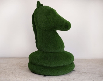 Топиари шахматы Конь, h=210 см - газон Eco, фото 1