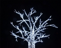 Световая фигура Дерево из алюминия t003, фото 5