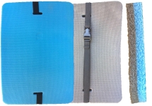 Туристическое сидение с карабином, 35х24х1см