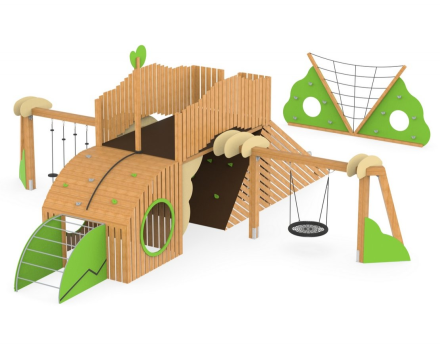 Детский игровой комплекс TORUDA Эко Кливия 4, фото 2
