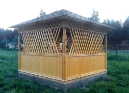 Квадратная беседка КЛАССИКА, фото 8